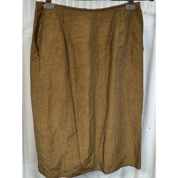 Vintage 1960s Adri Bonwit Teller Silk Skirt Size 8 Sultry Academic. - Picture 1 of 5